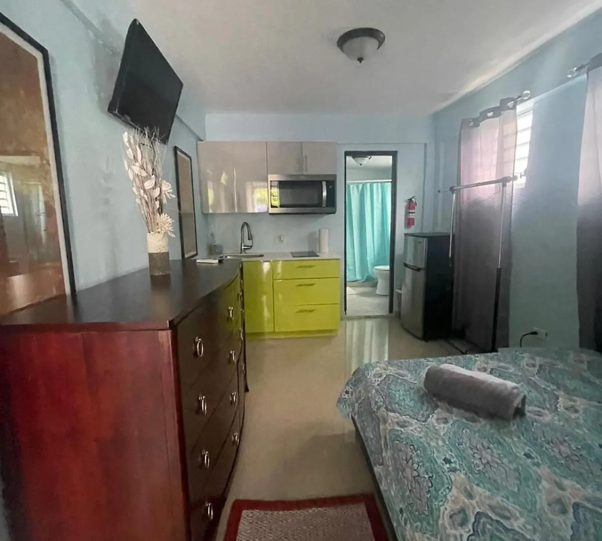 Studio With Private Entrance And Bath Near Beach, Unit 4 산후안 0*,  푸에르토리코